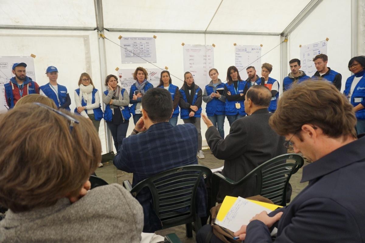 Executive Board delegation questioning the FASTER participants. Executive Board delegation questioning the FASTER participants.